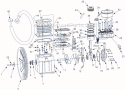 Page B Diagram and Parts List for XP563500 2004 Campbell Hausfeld Compressor